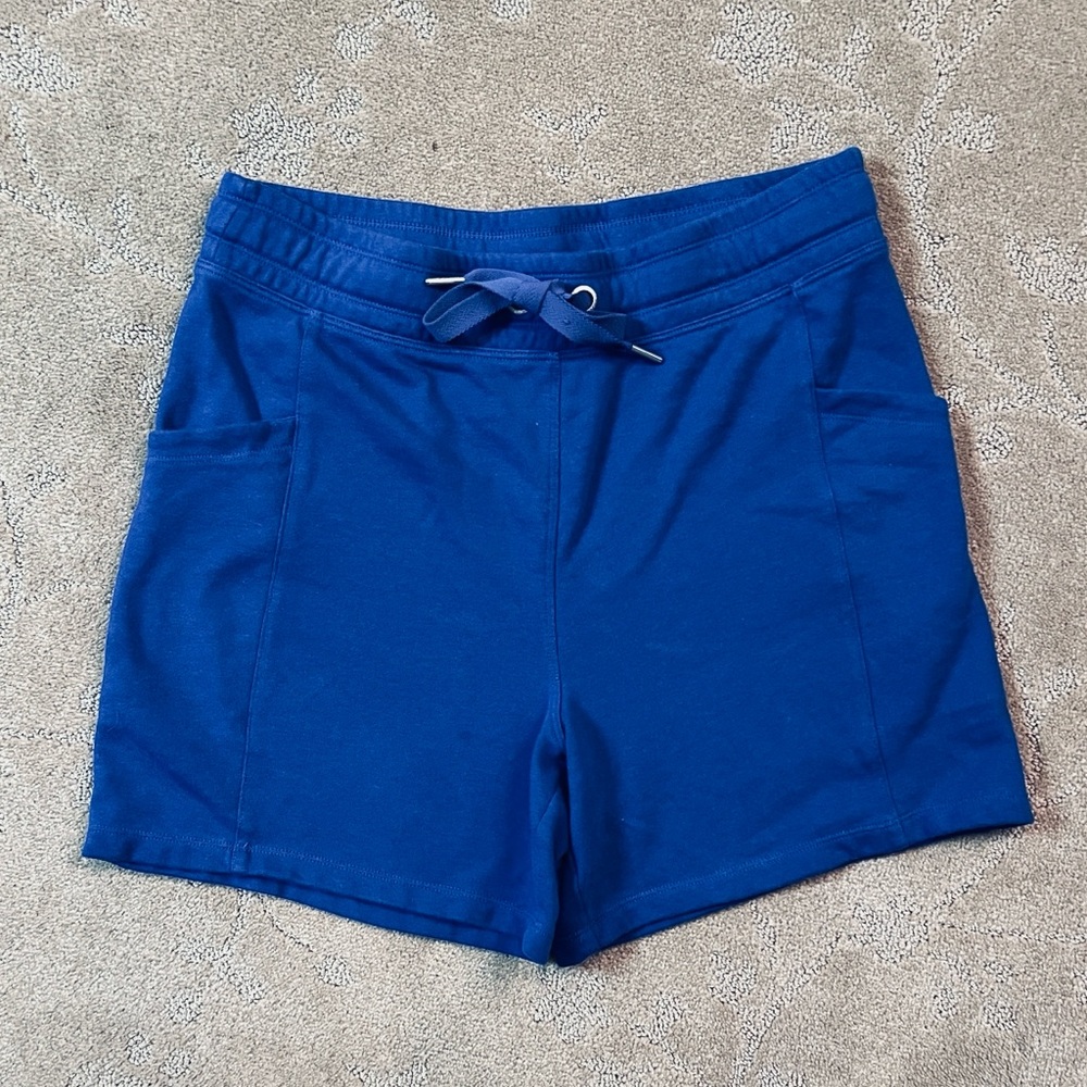 Calvin Klein Performance Blue Cotton Shorts, Medium